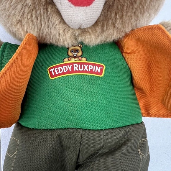 Teddy Ruxpin Adventure Singing Talking Bear 12" Plush Wicked Cool Toys 1985-2018 - Picture 4 of 12